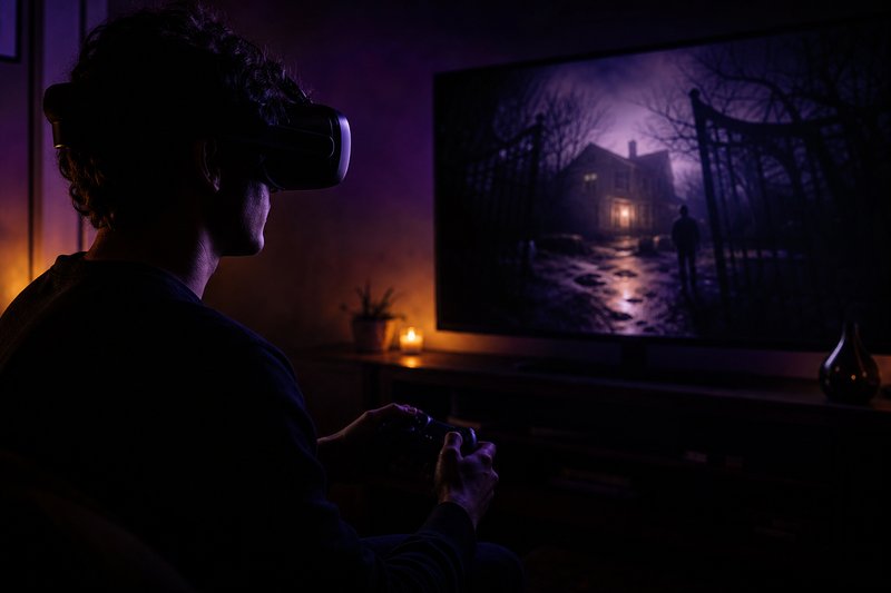 Resident Evil 4 VR per PlayStation VR2 — atmosfera survival horror